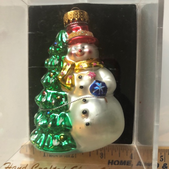 🆕 2004 Ornament Snowman Christmas Hand-painted  Target - Picture 3 of 7